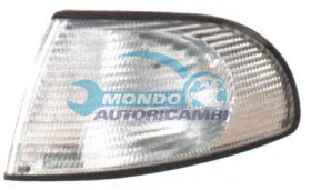 GRUPPO OTTICO ANT. SX BIANCO FARO MOD. H4 AUDI A4 ANNO 11-94 - 01-99