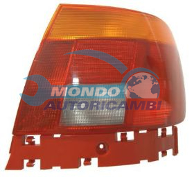 GR. OTTICO POST.DX MOD. ROSSO-ARANCIO 4P.-96 AUDI A4 ANNO 11-94 - 01-99