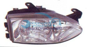 PROIETT. DX H7+H1 ELETT.-VETRO LISCIO >04-01 FIAT PALIO ANNO 04-97 -