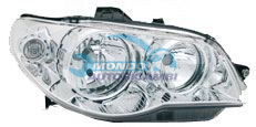 OPTICA IZDA MOD.H7+H7 ELECT.-C/MOTOR-CROMADA