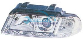 PROIETTORE SX MOD. H7+H7 ELETT.-SENZA MOTORE AUDI A4 ANNO 02-99 - 09-00