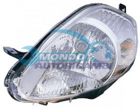 PROIETTORE SX H4 ELETT.-CROM.-C-MOTORE 08- FIAT GRANDE PUNTO ANNO 09-05 -