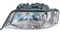 PROIETTORE SX H1+H7 MAN.-ELETT. MOD. 09-99- AUDI A6 ANNO 05-97 - 05-01