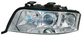 PROIETTORE SX MOD. H7+H7 REG. ELETTRICA AUDI A6 ANNO 06-01 - 04-04