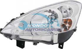 PROIETTORE SX MOD. H4 ELETTRICO CON MOTORE PEUGEOT PARTNER ANNO 04-08 -