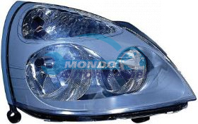 OPTICA DER. MOD. H7+H1 ELECT.-PARABOLA GRIS