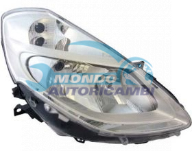 OPTICA DCHA H7+H7 ELECTRICA-S/MOTOR-CROMADA