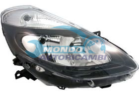 PROJECTEUR DR. H7+H7 ELEC.-S/MOTEUR-NOIR