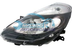 OPTICA IZDA H7+H7 ELECTRICA-S/MOTOR-NEGRA