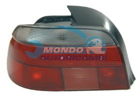 GRUPPO OTTICO POST. SX MOD. BIANCO-ROSSO BMW SERIE 5-E39 ANNO 11-95 - 08-00