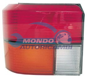 GRUPPO OTTICO POST. DX MOD. ARANCIO-ROSSO VOLKSWAGEN T4 ANNO 09-90 - 07-96