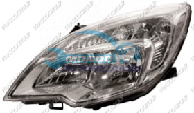 OPTICA IZDA MOD. H1+H7 ELECTRICA-CON MOTOR