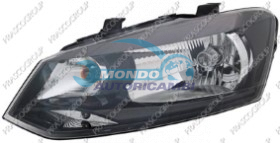 PROIETTORE SINISTRO MOD. H4 ELETTRICO-SENZA MOTORE