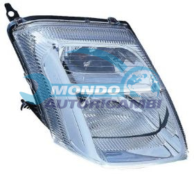 PROIETTORE DX MOD. H4 ELETTRICO-CON MOTORE CITROEN C2 ANNO 01-03 - 12-07