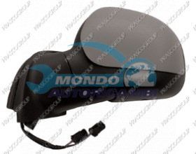 RETROVISORE SINISTRO ELETTRICO-TERMICO-CON PRIMER-CHIUDIBILE GRNDE MOD. 08 >