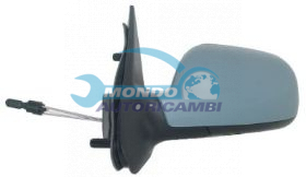 ESPEJO IZQ. A CABLES - IMPRIMADO - MOD. 02->