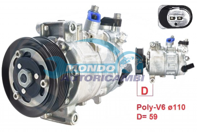 Compressor, air conditioning