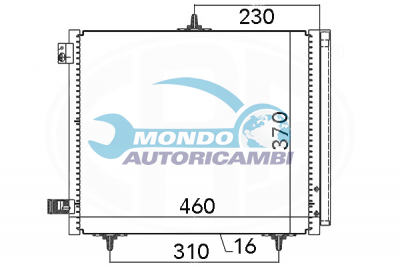 Condenser, air conditioning