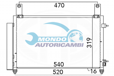 Condenser, air conditioning