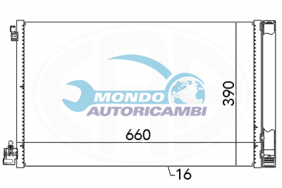 Condenser, air conditioning