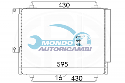 Condenser, air conditioning