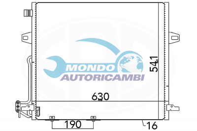 Condenser, air conditioning