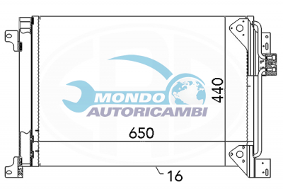 Condenser, air conditioning