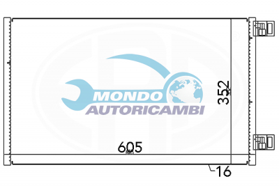 Condenser, air conditioning