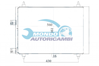 Condenser, air conditioning