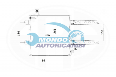 Condenser, air conditioning