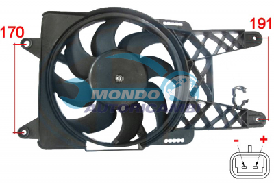 Fan, radiator