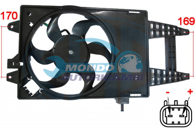 Ventilateur, refroidissement du moteur