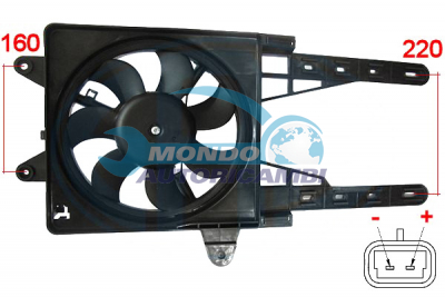 Ventilateur, refroidissement du moteur