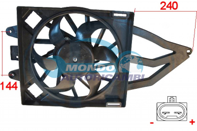 Fan, radiator