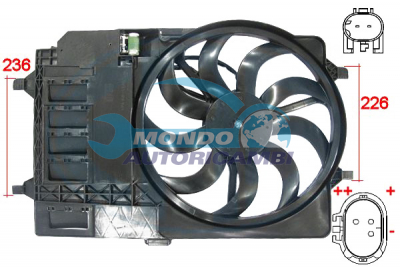 Ventilador, refrigeraciòn del motor 