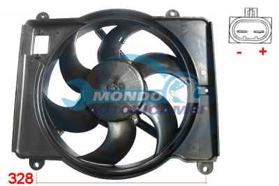 Fan, radiator