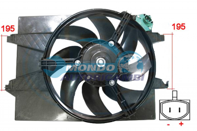 Fan, radiator