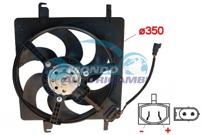 Ventilateur, refroidissement du moteur