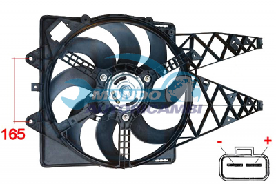 Fan, radiator