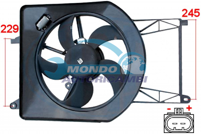 Fan, radiator