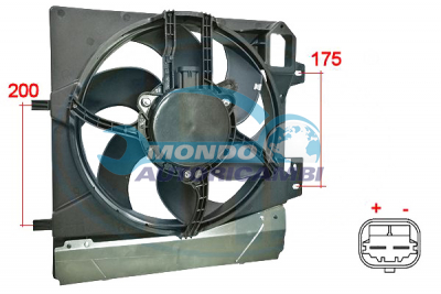 Ventilateur, refroidissement du moteur