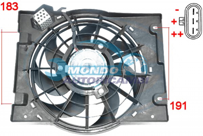 Fan, radiator