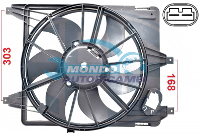 Fan, radiator