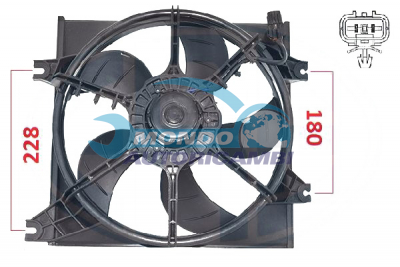 Fan, radiator