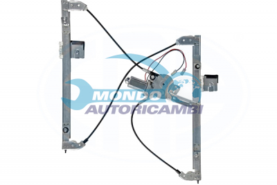 ALZACRISTALLO SX SOLO MECC. ANT. 5P. PER MOTORE 2 PIN VW POLO III 11/94 >10/99