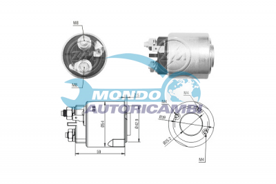 Solenoid Switch, starter