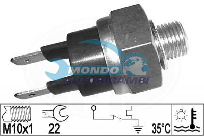 Temperature Switch, coolant warning lamp