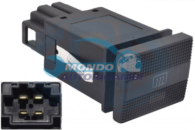 Switch, rear window heating