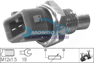 Sensor, coolant temperature