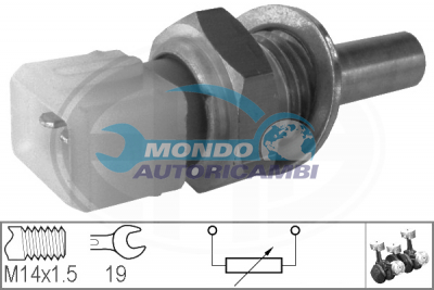 Sensor, coolant temperature